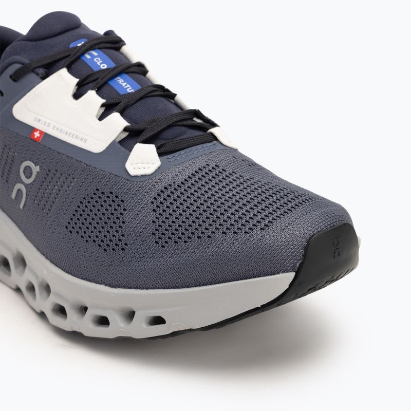 Scarpe da corsa On Running Cloudstratus 3 metal/glacier uomo 7