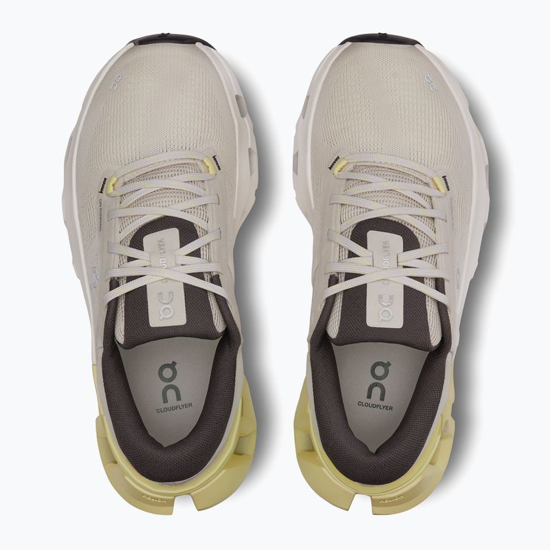 Scarpe da corsa On Cloudflyer 5 perla/fieno da donna 13