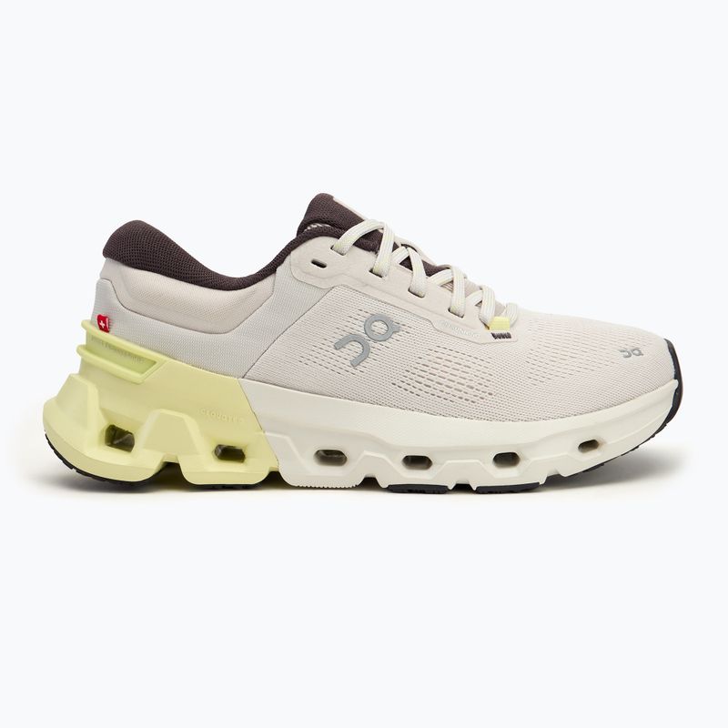Scarpe da corsa On Cloudflyer 5 perla/fieno da donna 2