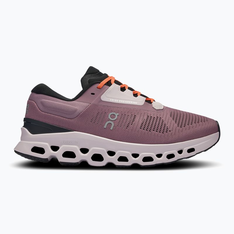 Scarpe da corsa On Cloudstratus 3 quarzo/giglio per donna 9