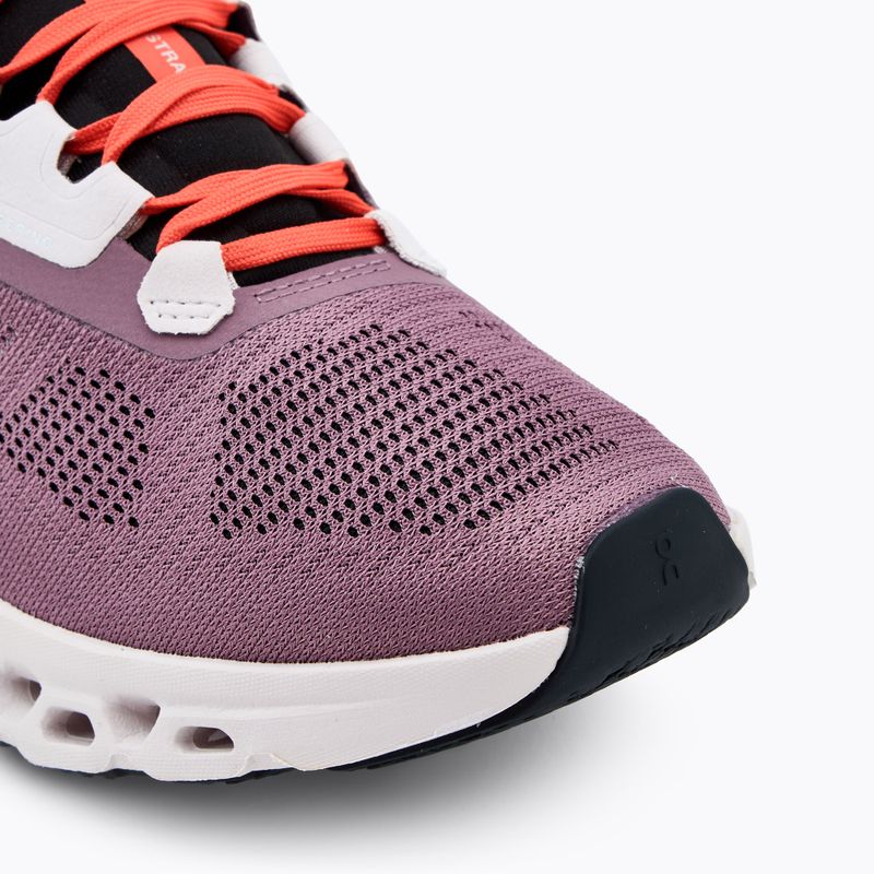 Scarpe da corsa On Cloudstratus 3 quarzo/giglio per donna 7