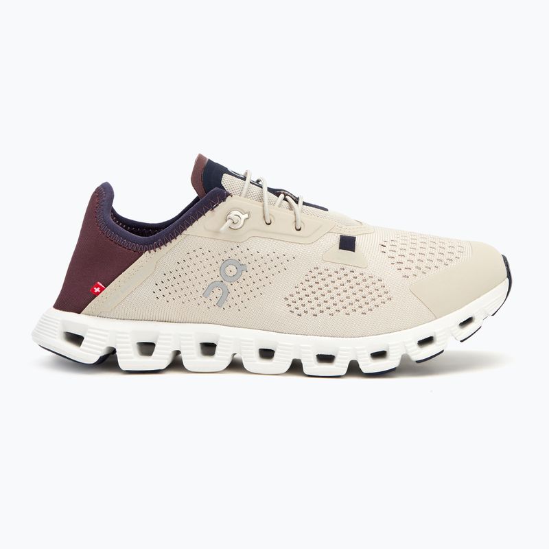 Scarpe On Cloud 5 Coast donna sabbia/mulberry 2