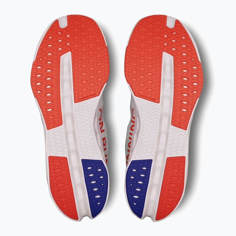 Scarpe da corsa On Cloudsurfer Next bianco/fiamma per uomo 12