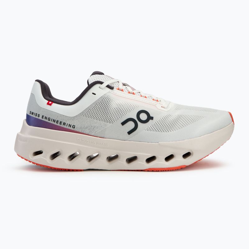 Scarpe da corsa On Running Cloudsurfer Next bianco/fiamma per uomo 2