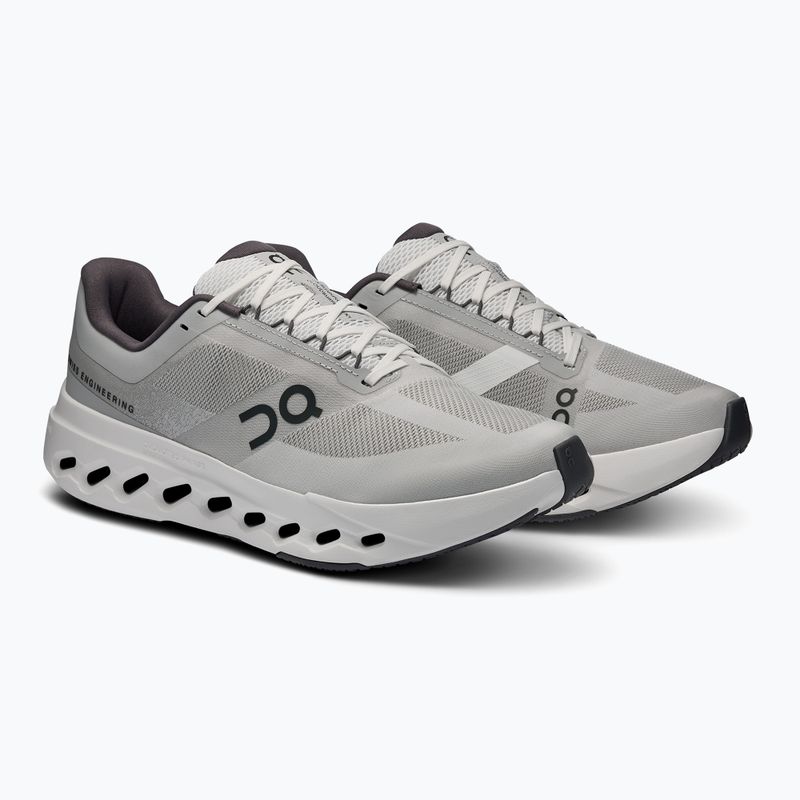 Scarpe da corsa On Cloudsurfer Next Wide ghiacciaio/bianco da uomo