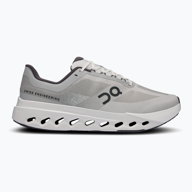 Scarpe da corsa On Cloudsurfer Next Wide ghiacciaio/bianco da uomo 2