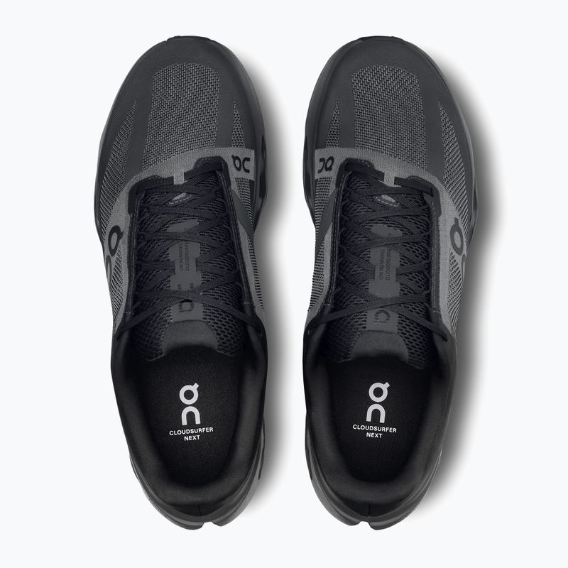 Uomo On Cloudsurfer Next Wide nero/eclipse scarpe da corsa 6