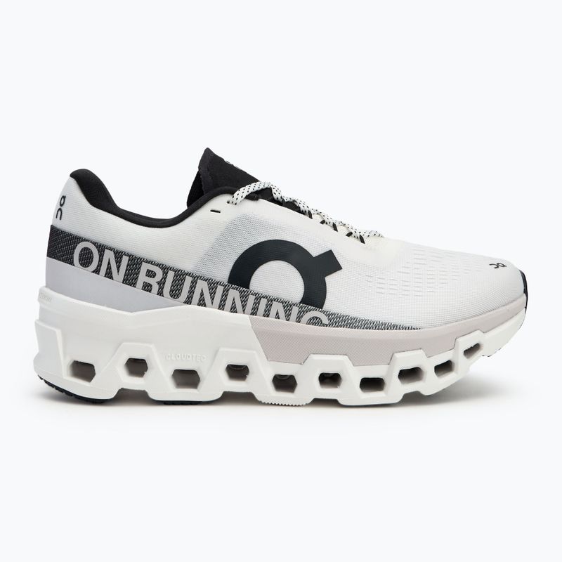 Scarpe da corsa On Cloudmonster 2 bianco/gelo da uomo 2