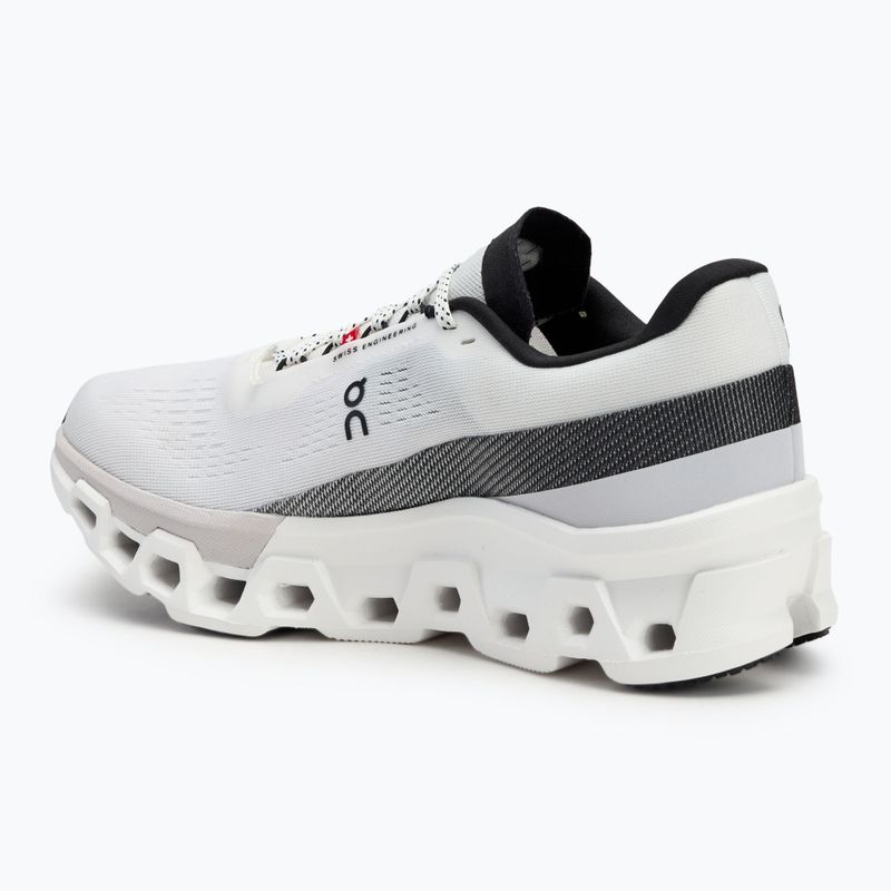 Scarpe da corsa On Cloudmonster 2 bianco/gelo da uomo 3