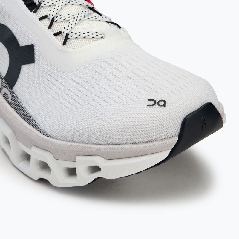 Scarpe da corsa On Cloudmonster 2 bianco/gelo da uomo 7