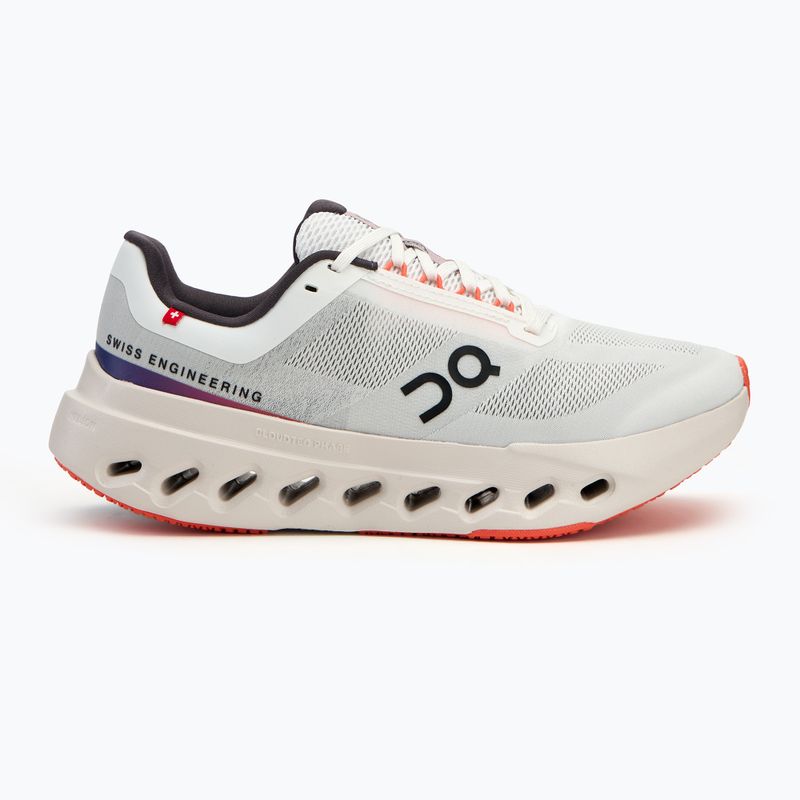 Scarpe da corsa On Cloudsurfer Next bianco/fiamma da donna 2