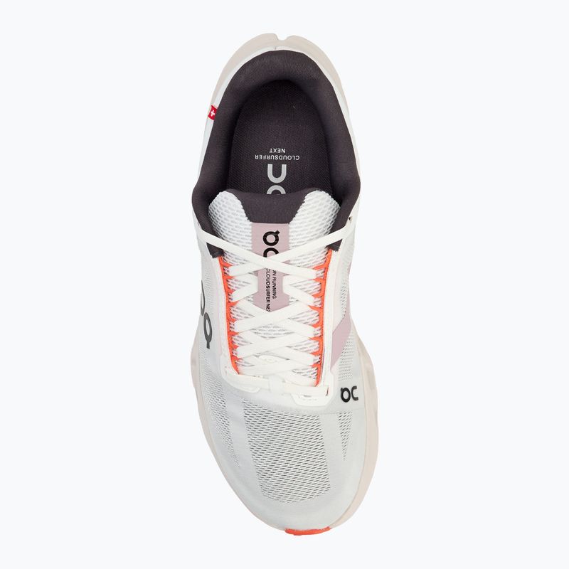 Scarpe da corsa On Cloudsurfer Next bianco/fiamma da donna 5