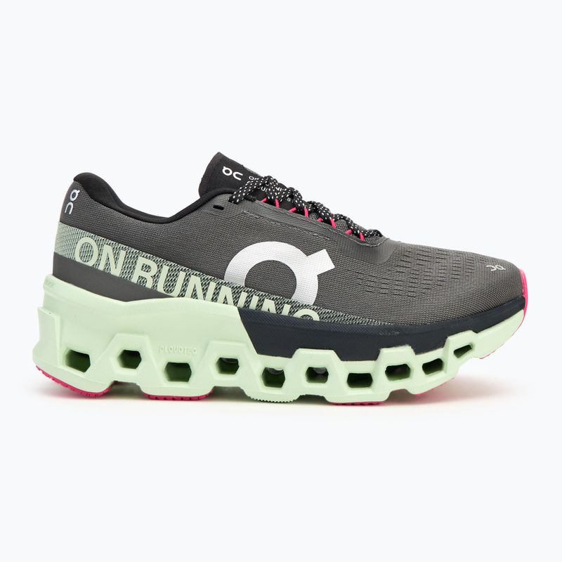 Scarpe da corsa On Running Cloudmonster 2 donna asfalto/lima 2