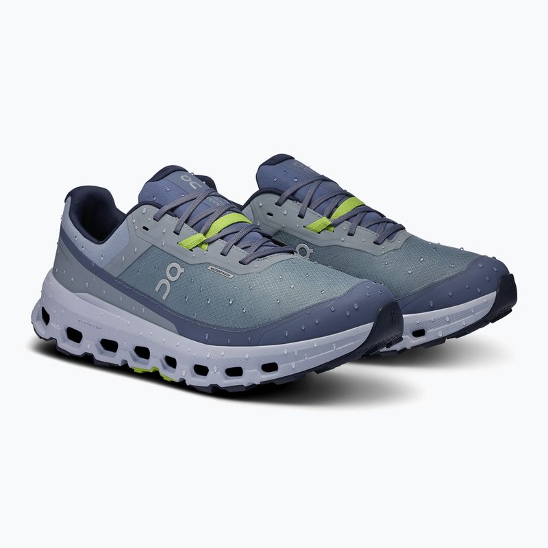 Scarpe da corsa On Cloudvista 2 Waterproof mist/heather da uomo 8