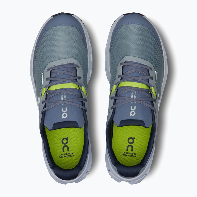 Scarpe da corsa On Cloudvista 2 Waterproof mist/heather da uomo 13