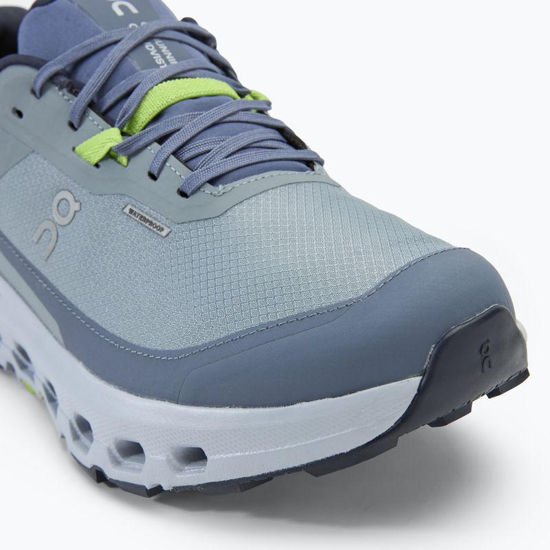 Scarpe da corsa On Cloudvista 2 Waterproof mist/heather da uomo 7