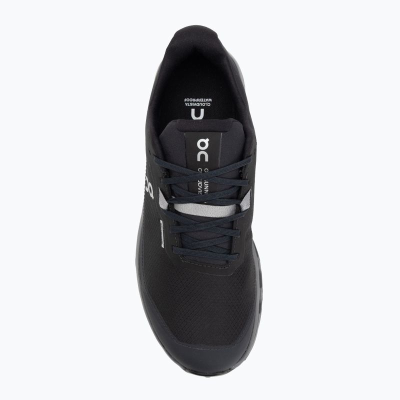 Scarpe da corsa da donna On Cloudvista 2 Waterproof nero/eclipse 5