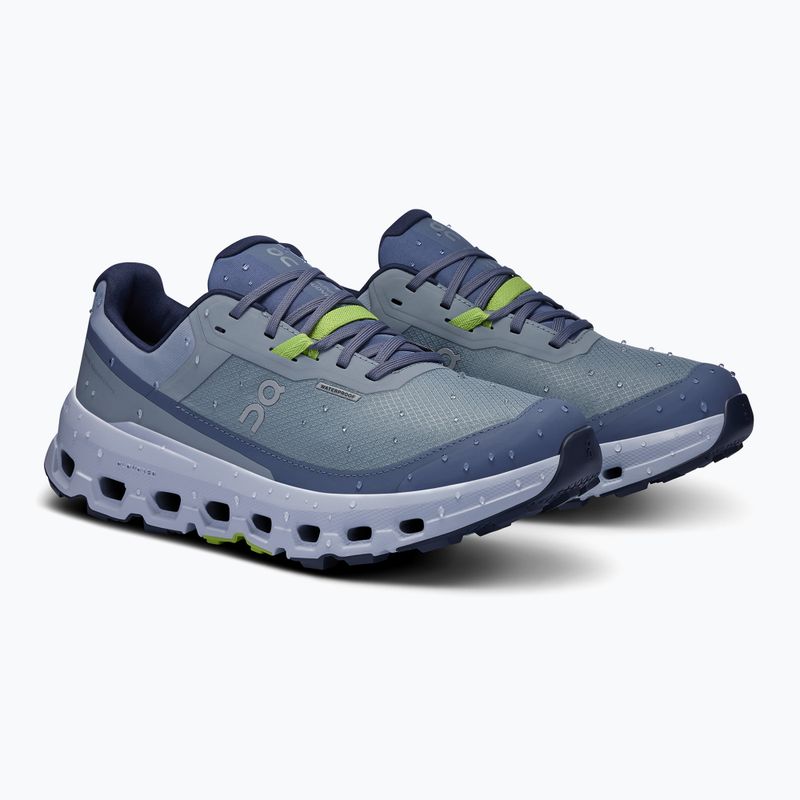 Scarpe da corsa On Cloudvista 2 Waterproof mist/heather da donna 8