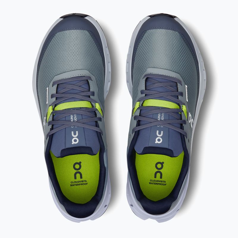 Scarpe da corsa On Cloudvista 2 Waterproof mist/heather da donna 13