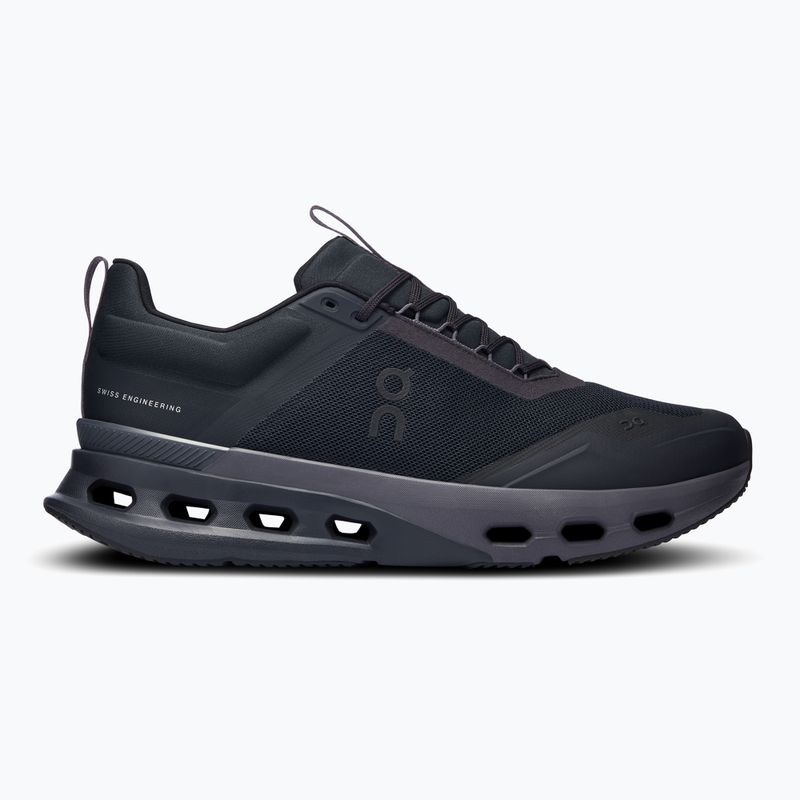 Scarpe da ginnastica da uomo On Cloudnova X nero/eclipse 2