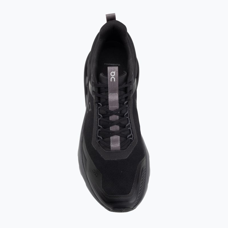 Scarpe da ginnastica da uomo On Cloudnova X nero/eclipse 5