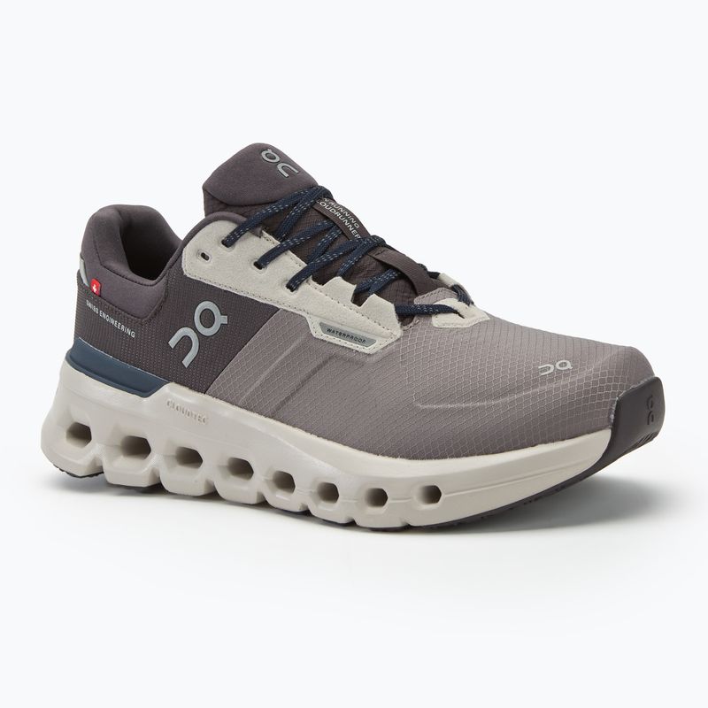 Uomo On Cloudrunner 2 Scarpe da corsa impermeabili zinco/mezzanotte
