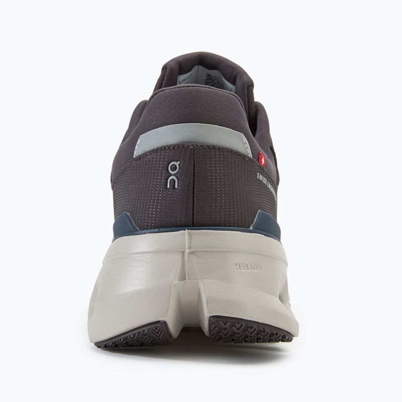 Uomo On Cloudrunner 2 Scarpe da corsa impermeabili zinco/mezzanotte 6