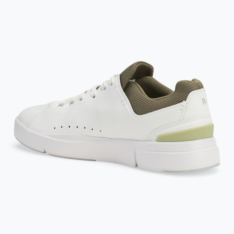 Scarpe da uomo On The Roger Advantage bianco/oliva 3