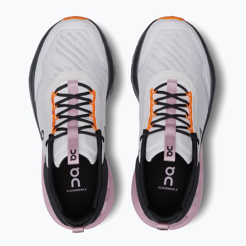 Scarpe da allenamento da donna On Running Cloudnova X frost/orange 6