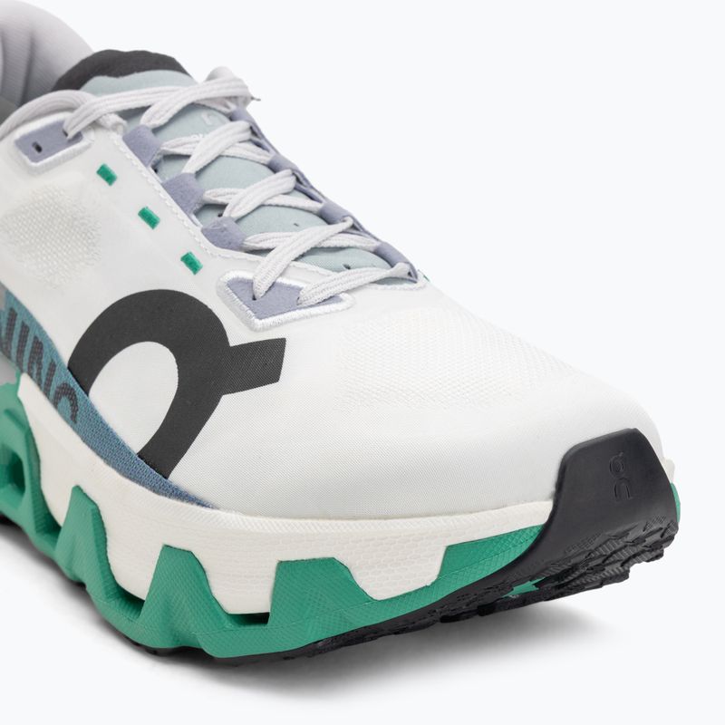 Scarpe da corsa On Cloudmonster Hyper white/mint da uomo 7