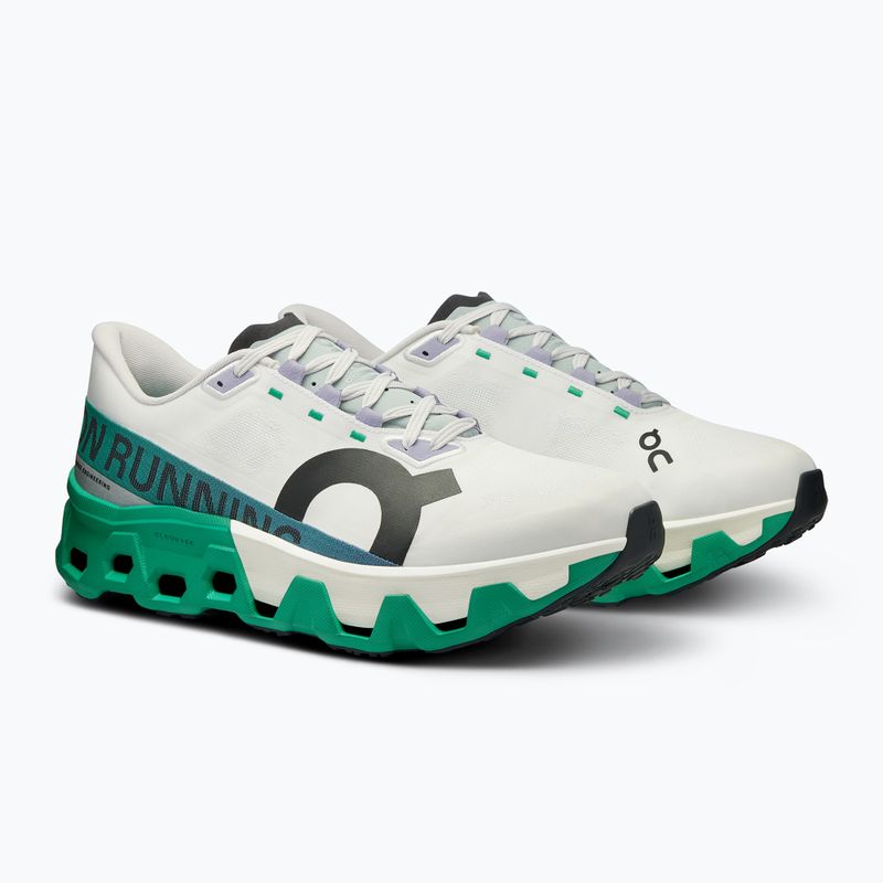 Scarpe da corsa On Running Cloudmonster Hyper white/mint da uomo 3
