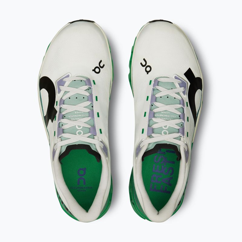 Scarpe da corsa On Running Cloudmonster Hyper white/mint da uomo 6