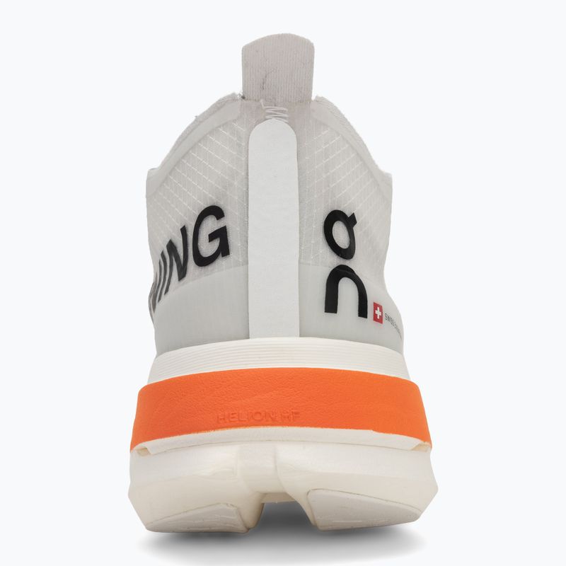 Scarpe da corsa On Cloudboom Strike bianco/nero da donna 6