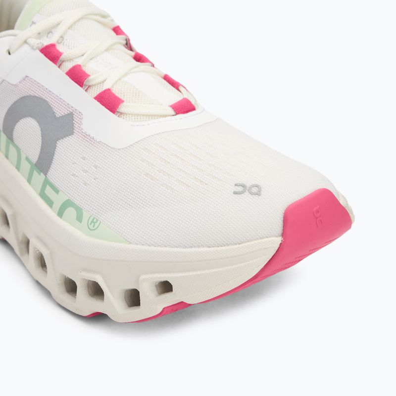 Scarpe da corsa On Cloudmonster donna bianco/lima 7