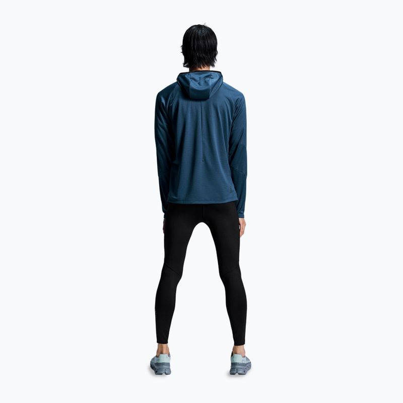 Felpa con cappuccio On Climate Zip Uomo blu 3
