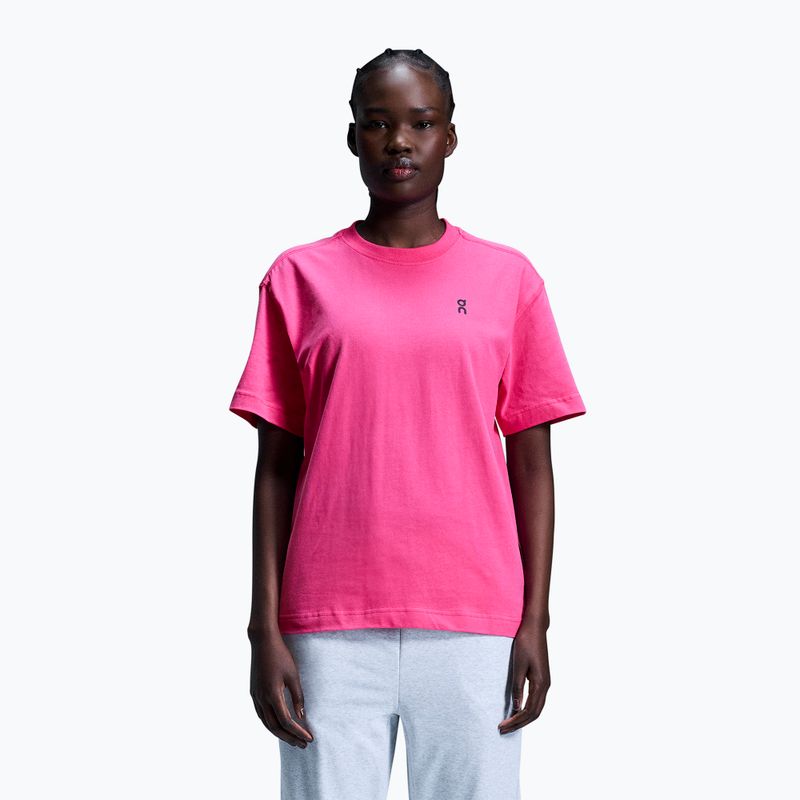 Maglietta On Running Club rosa da donna