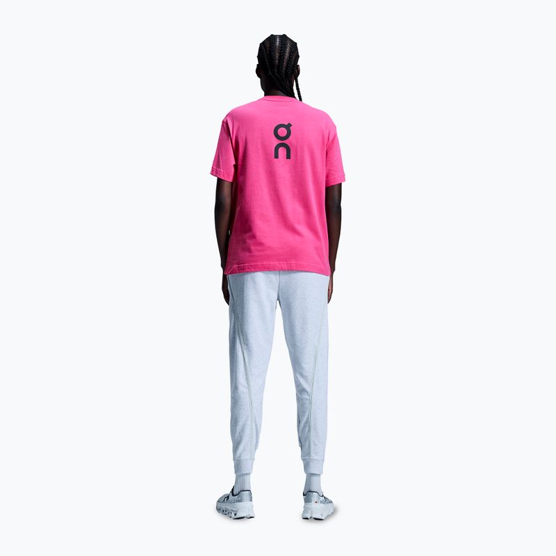 Maglietta On Running Club rosa da donna 3
