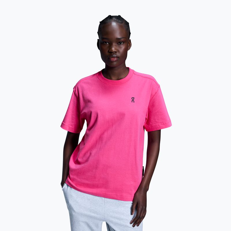 Maglietta On Running Club rosa da donna 4