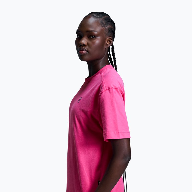 Maglietta On Running Club rosa da donna 5