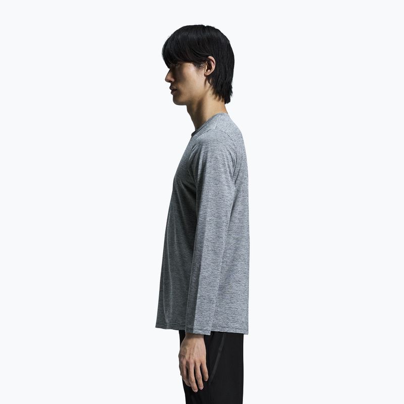 Uomo On Running Core Long-T manica lunga grigio erica da running 4