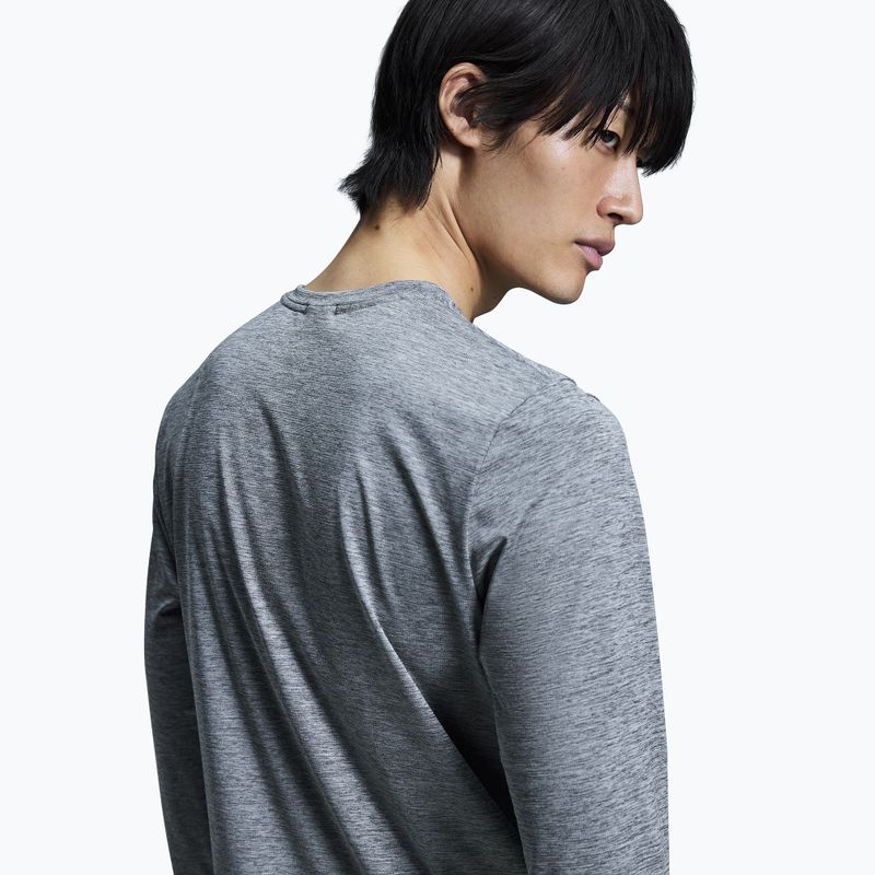 Uomo On Running Core Long-T manica lunga grigio erica da running 6