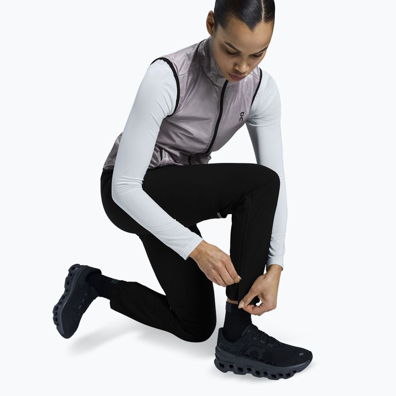 Pantaloni da corsa da donna On Core nero 7