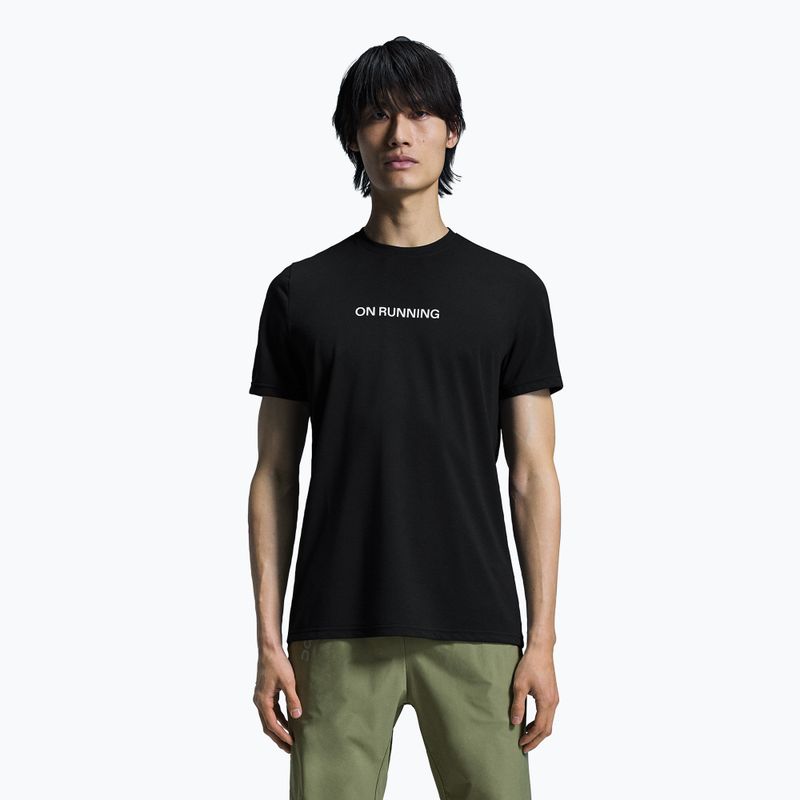 T-shirt On Running da uomo On Run-T nero