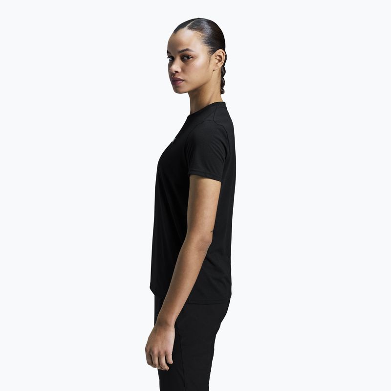 Maglietta da corsa da donna On On Run-T nero 4