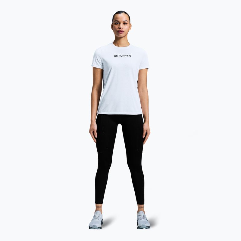 Maglietta da corsa da donna On On Run-T bianco 2