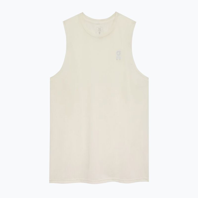 Canotta da running da uomo On Running Core Tank non tinta-bianco 6