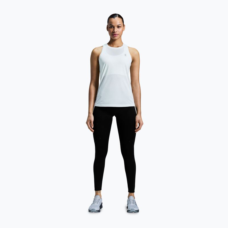 Canotta da corsa da donna On Running Core Tank bianco non colorato 2