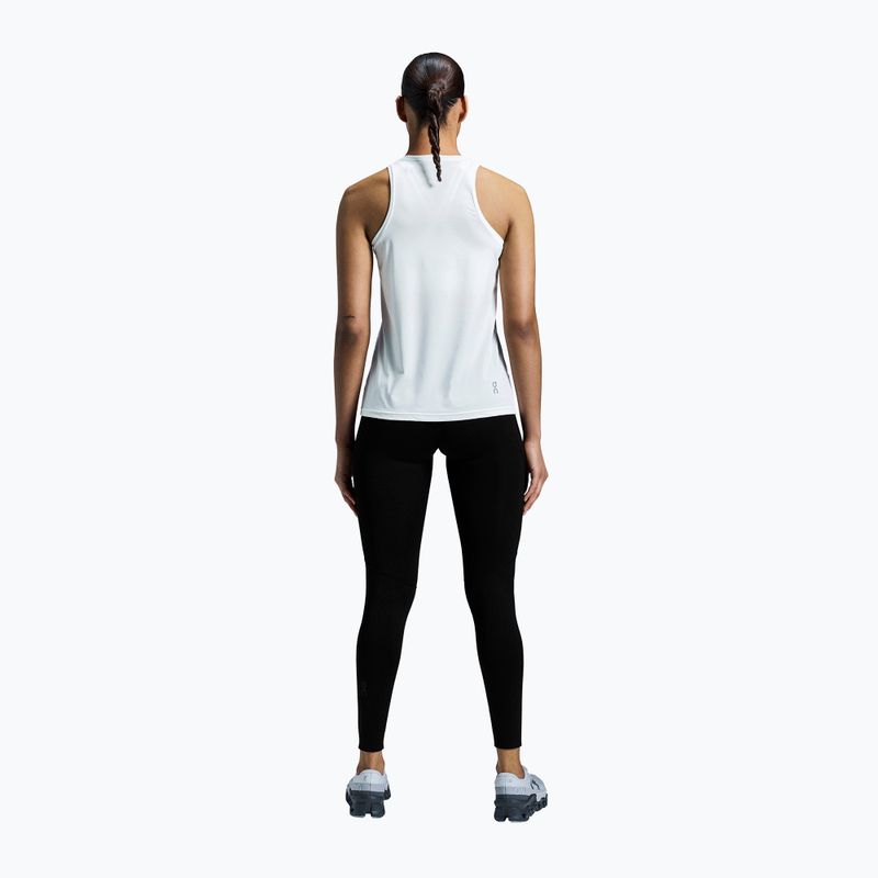Canotta da corsa da donna On Core Tank bianco non colorato 3