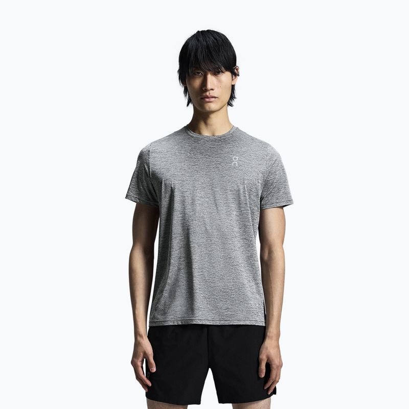 Camicia da corsa On Core-T grigio erica da uomo
