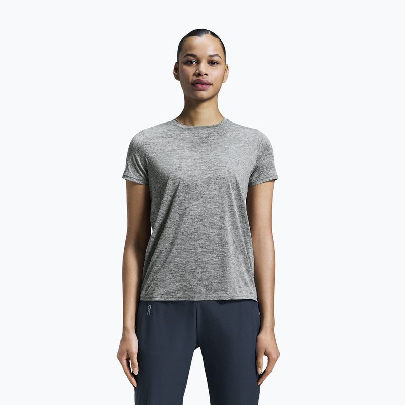 Maglietta da corsa da donna On Running Core-T grigio erica
